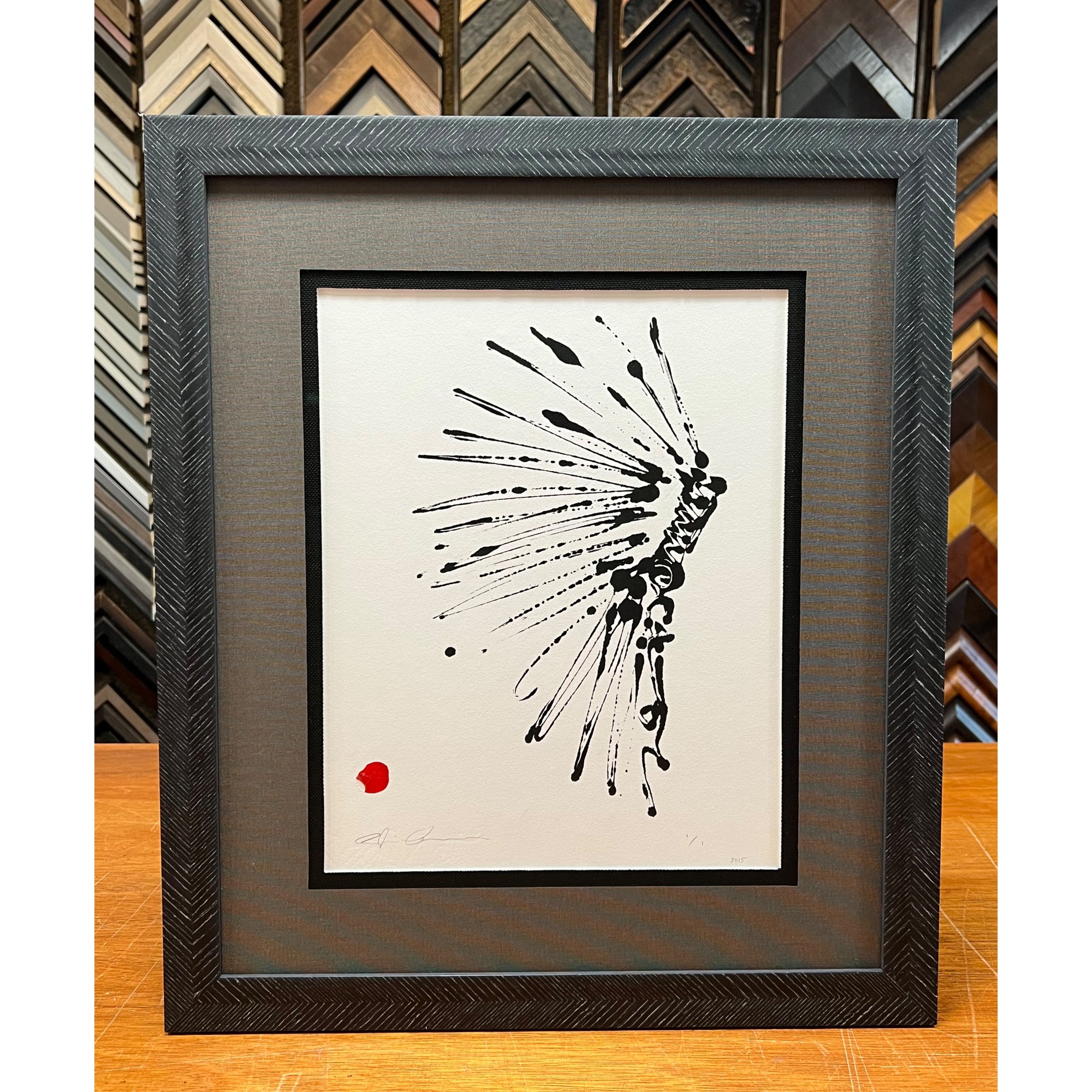 contemporary art framed at Underglass in San Francisco