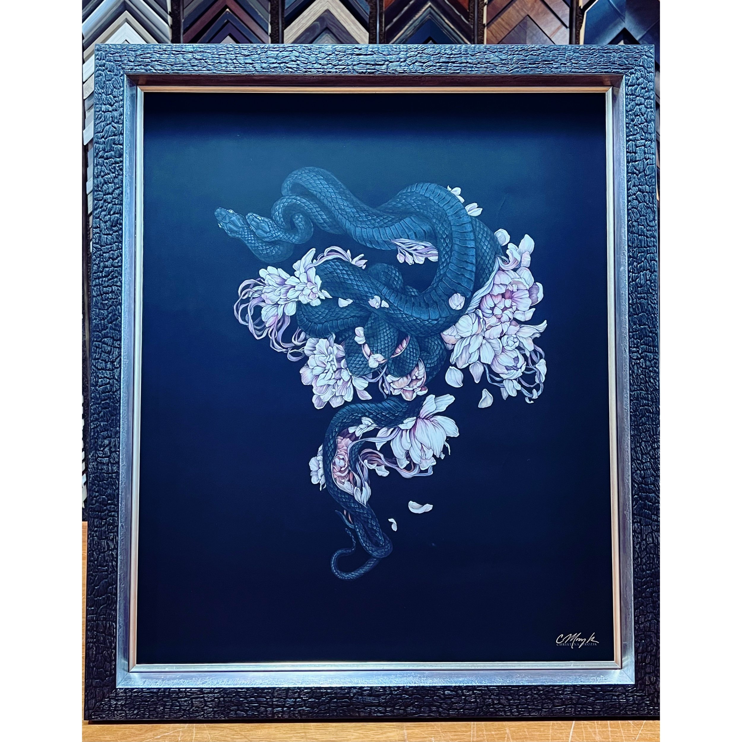 Custom Picture Framing in San Francisco, Underglass Framing