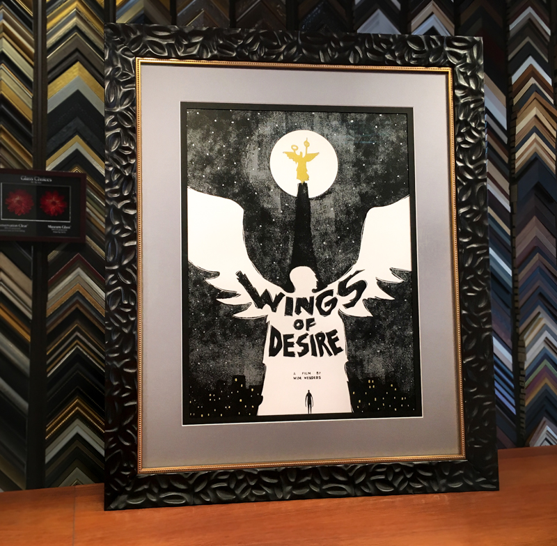 Movie poster framing